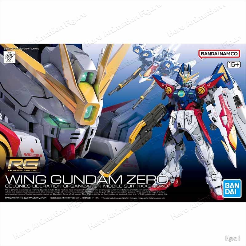 Model Kit Wing Zero - Bandai Orijinal MODEL KITI GUNDAM RG