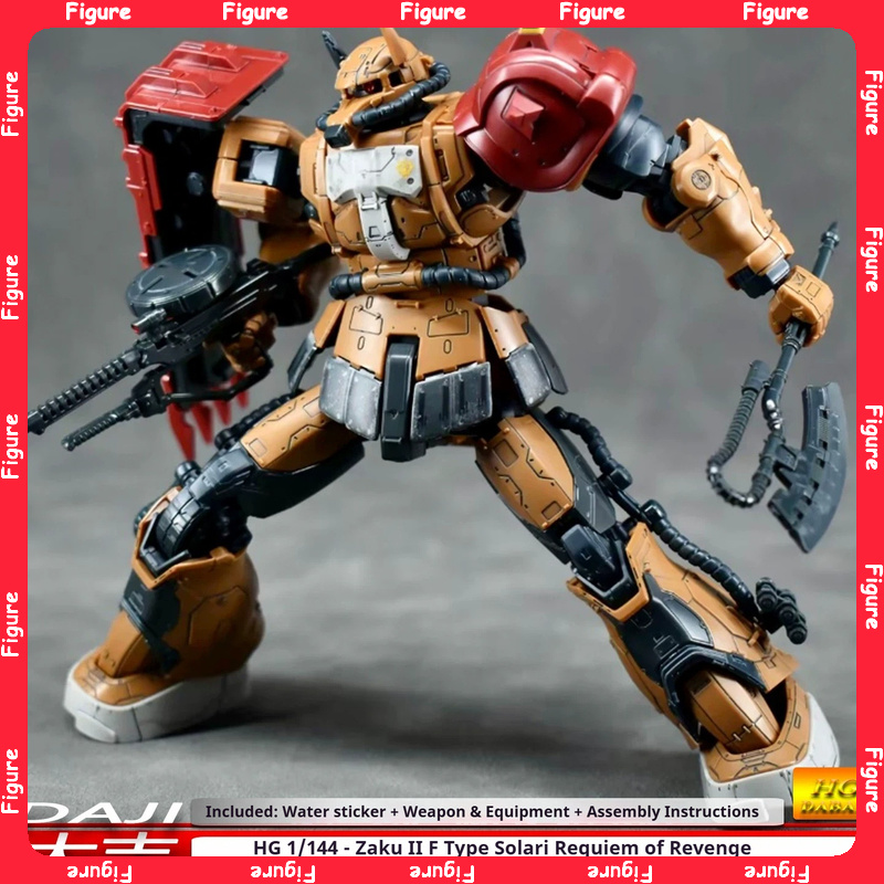 Model Kit Daban - Daban HG Zaku II F Tipi