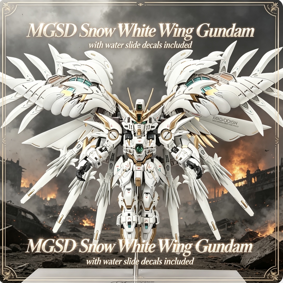Model Kit Wing Zero - Wing Zero MGSD Bai Xueji Periferik