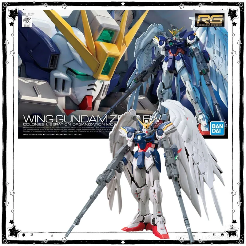 Model Kit Wing Zero - Stokta Bandai Gundam Model Seti Anime