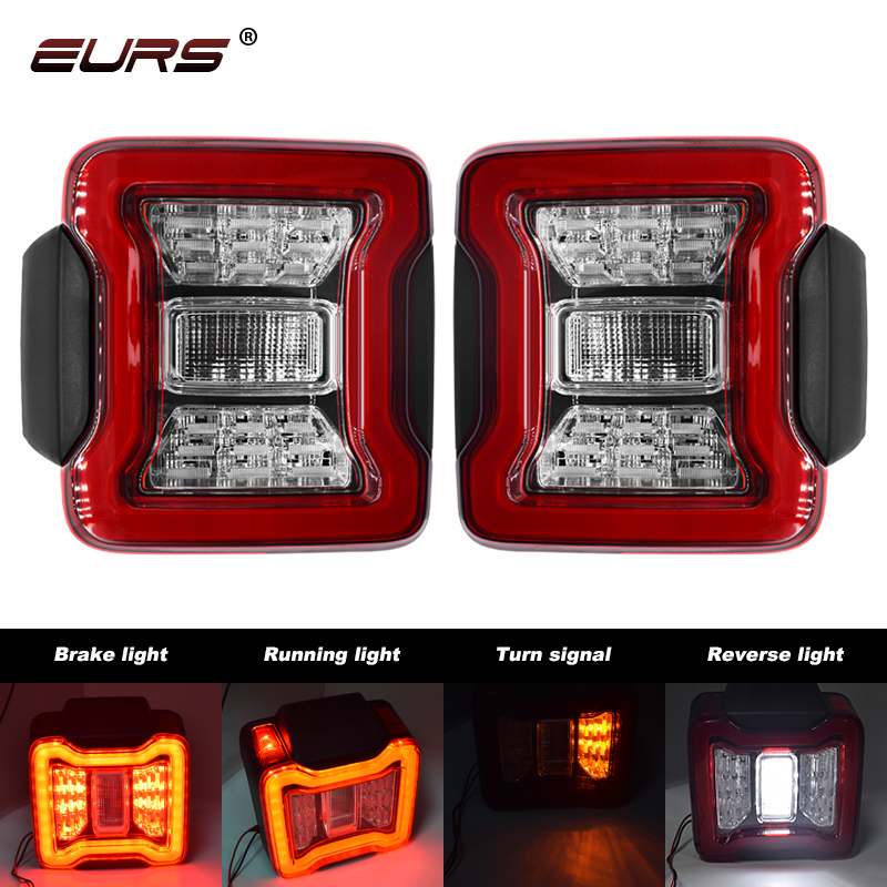 Model Kit Jeep - 2 adet araba LED arka lambası