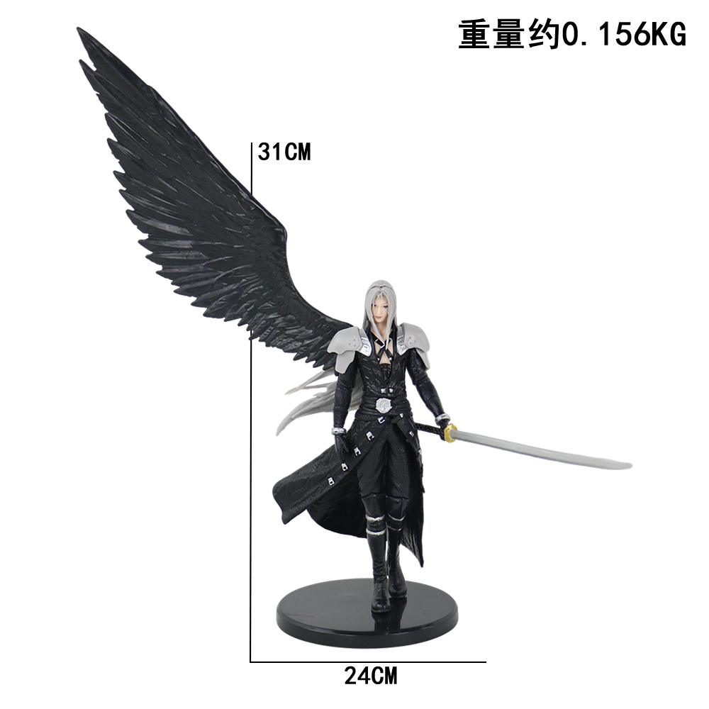 Model Kit Final Fantasy - Final Fantasy Sephiroth Melek Modeli Figürü