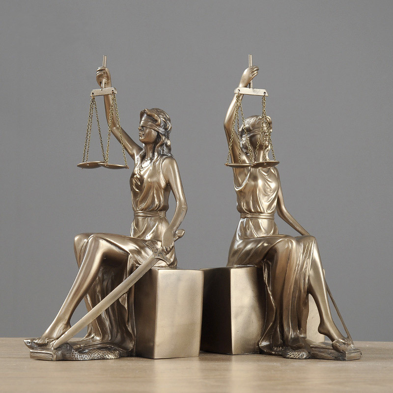 Model Kit Judge - 1 adet Reçine Bayan Adalet Heykeli
