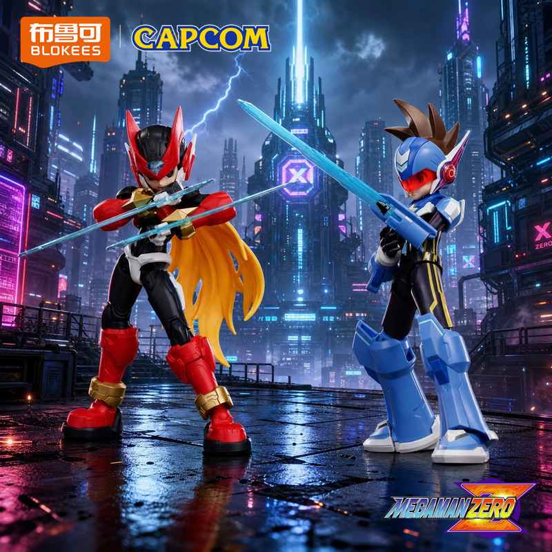 Model Kit Zero - BLOKEE ROCKMAN Model kiti 17cm/6.8 İnç