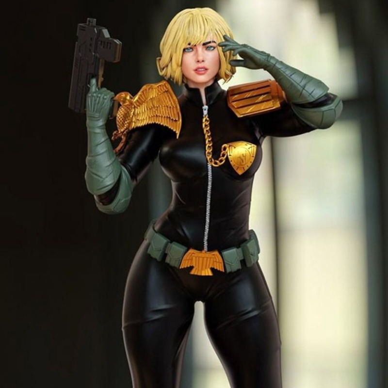 Model Kit Judge - 1/24 ölçekli kassandra Anderson reçine şekilli