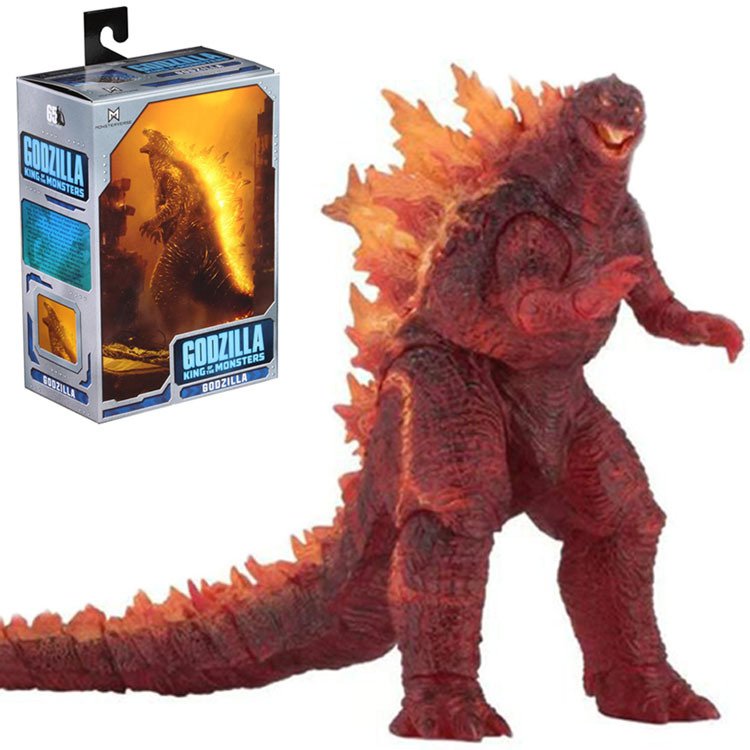 Model Kit Godzilla - 2019 yanan Godzilla canavarların kralı Anime