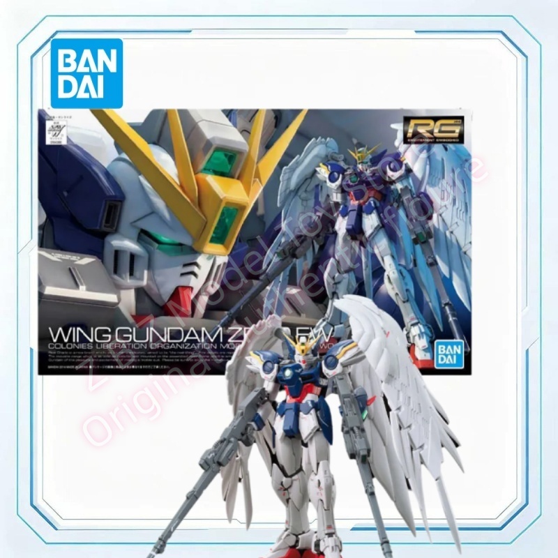 Model Kit Wing Zero - Stokta Bandai Gundam Model Kiti Anime