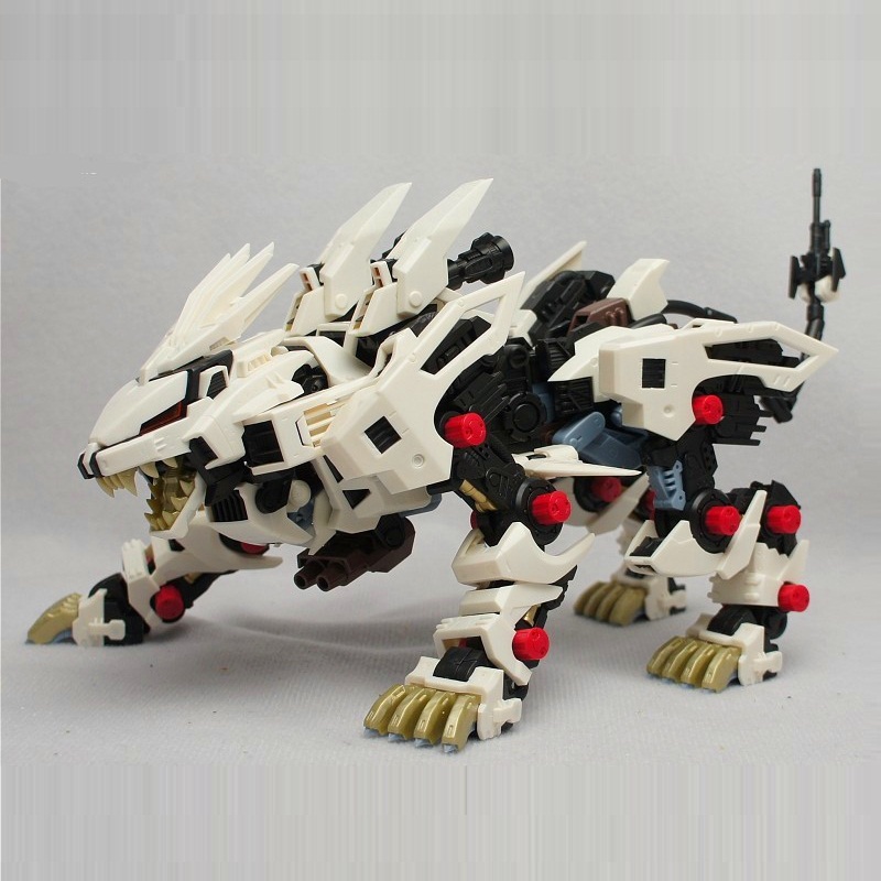 Model Kit Zero - BT yapı taşları ZOIDS Robot aslan