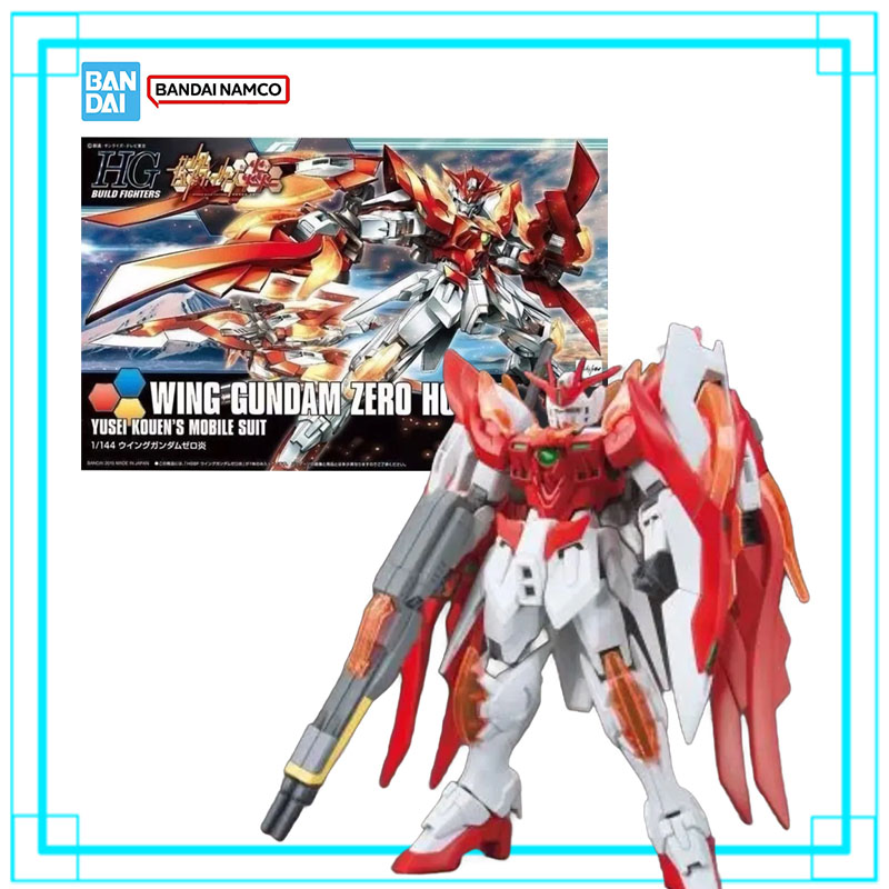 Model Kit Wing Zero - Stokta Bandai Gundam HG 1/144 Wing