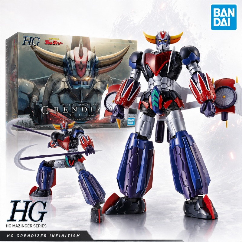 Model Kit Non Gundam - Bandai Orijinal HG 1/144 Grendizer Infinitism