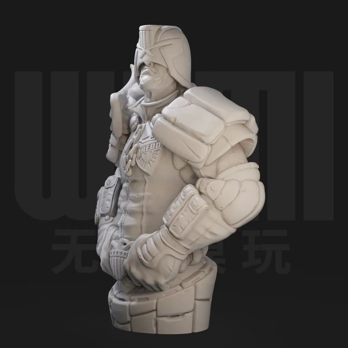 Model Kit Judge - 1/10 100mm yüksek reçine şekilli kalıp