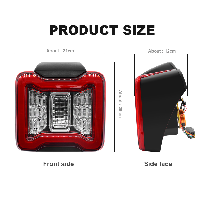 2 adet araba LED arka lambası  - Model Kit Jeep incelemesi ve fiyatı