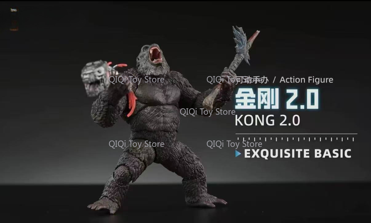 Spot HIYA King Kong 2.0 2021 V - Model Kit Godzilla incelemesi ve fiyatı