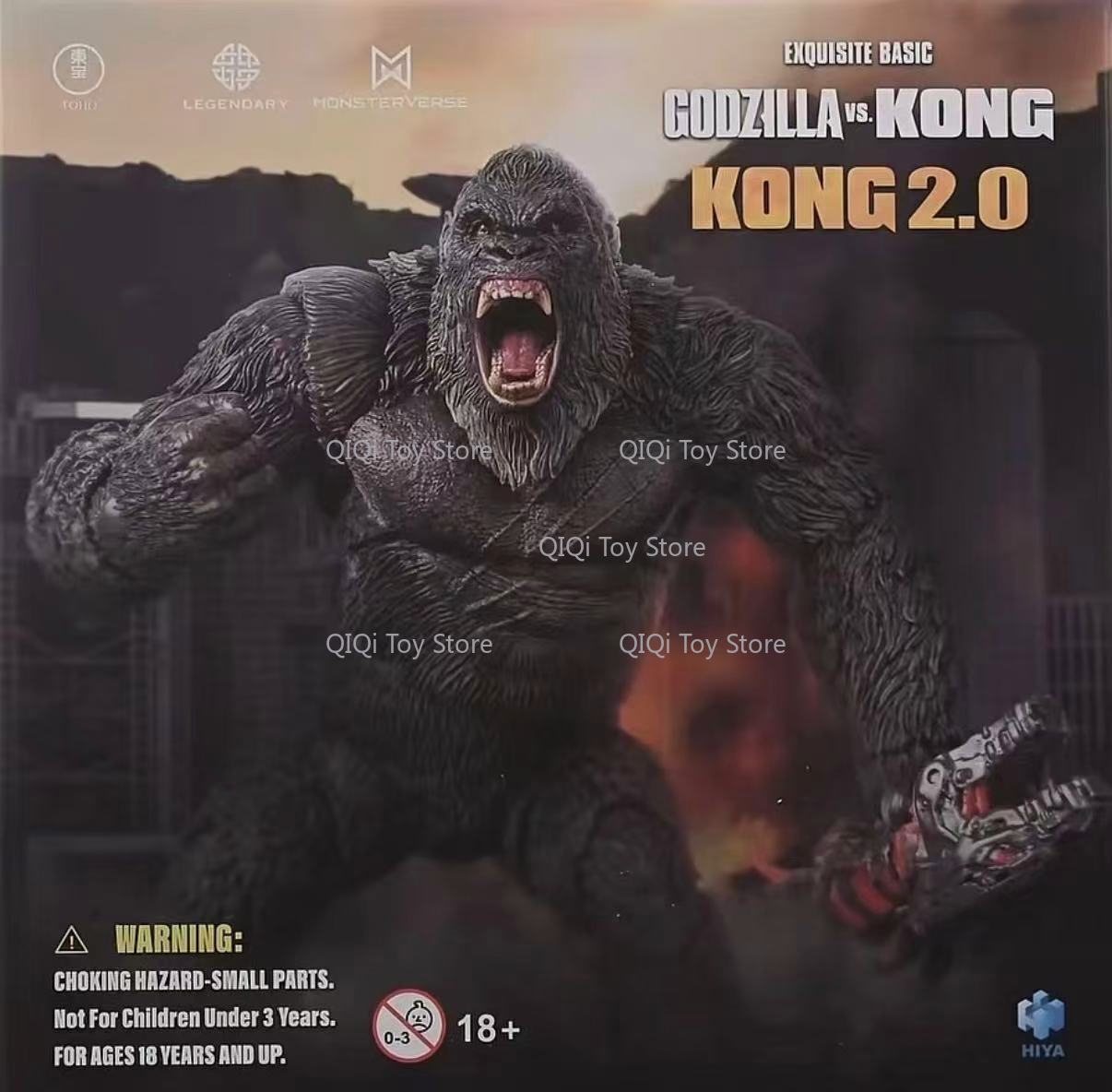 Spot HIYA King Kong 2.0 2021 V - Model Kit Godzilla incelemesi ve fiyatı