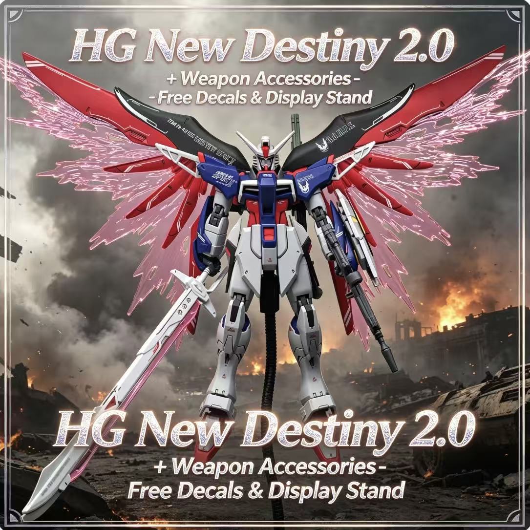 224 HG 1/144 Destiny Spec II F - Model Kit Non Gundam incelemesi ve fiyatı