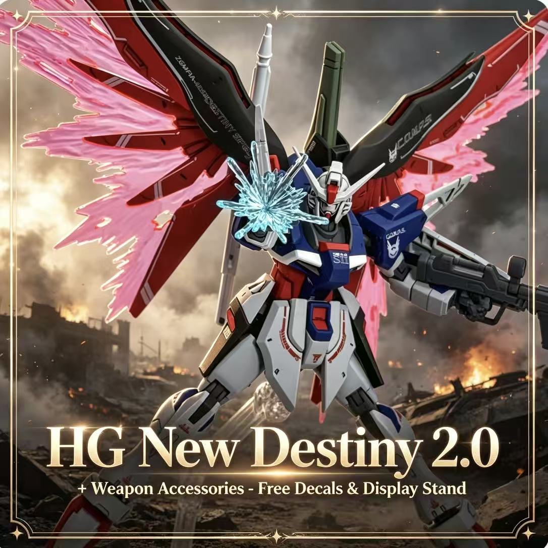 224 HG 1/144 Destiny Spec II F - Model Kit Non Gundam incelemesi ve fiyatı