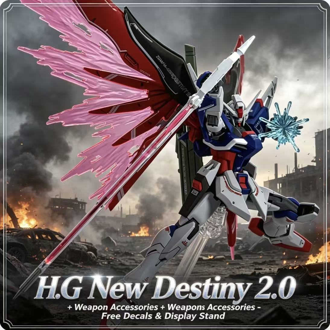 224 HG 1/144 Destiny Spec II F - Model Kit Non Gundam incelemesi ve fiyatı