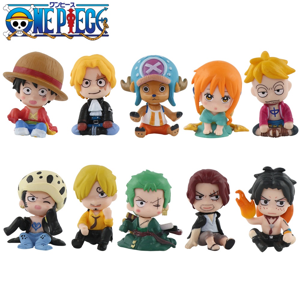 One Piece 10 Parça Figür Seti  - Model Kit Judge incelemesi ve fiyatı