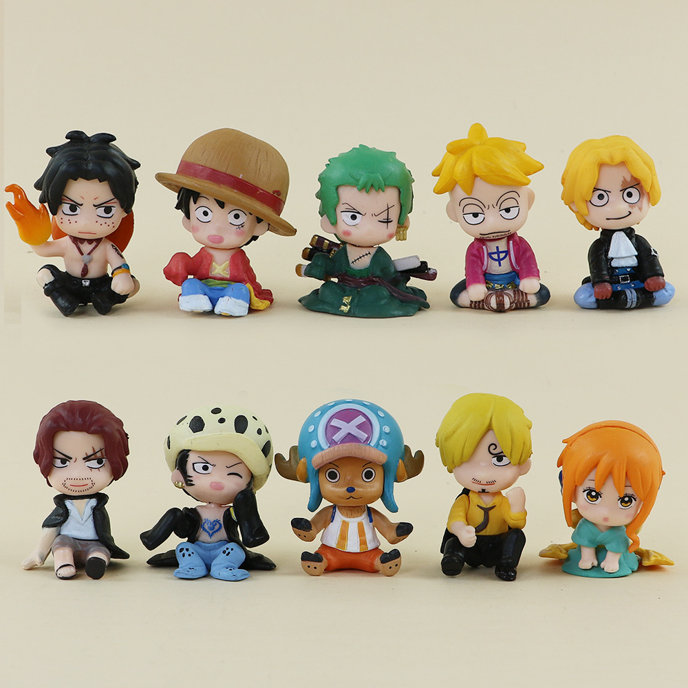 One Piece 10 Parça Figür Seti  - Model Kit Judge incelemesi ve fiyatı