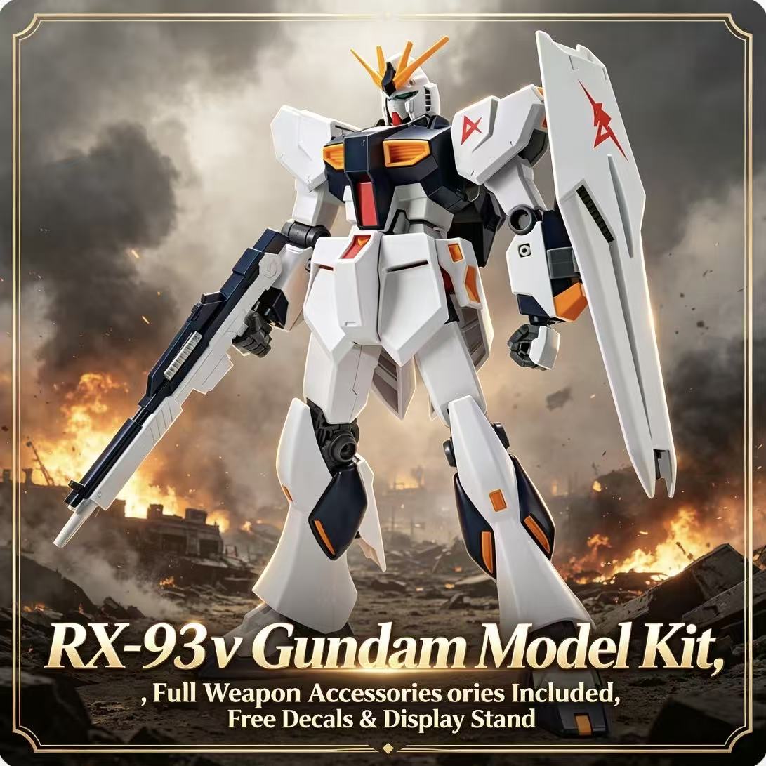 93HG 1/144 ENTRY GRADE RX-93 V - Model Kit Non Gundam incelemesi ve fiyatı