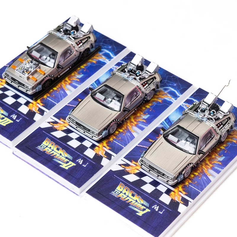 MJ 1:64 geleceğe dönüş DeLorea - Model Kit Pg incelemesi ve fiyatı